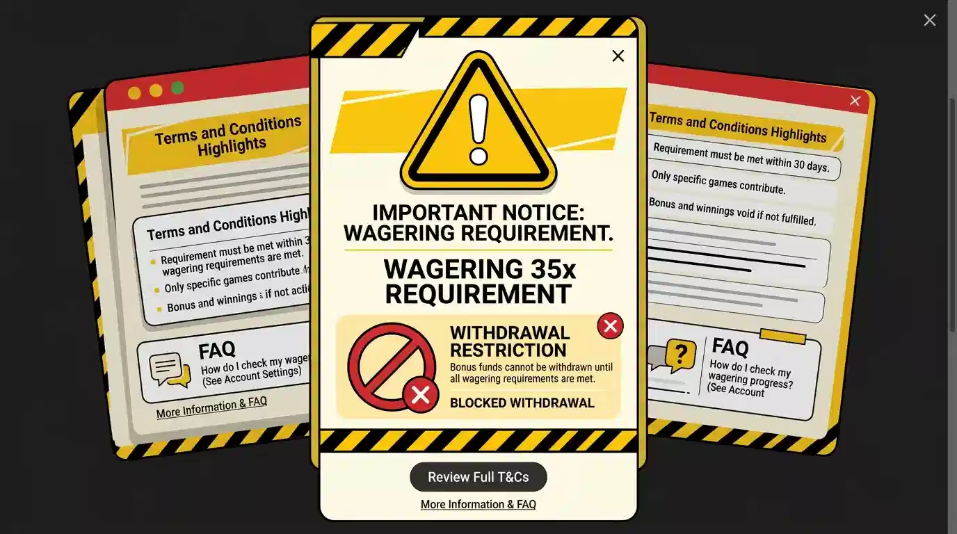 Australian wagering rules and bonus checks before withdrawal