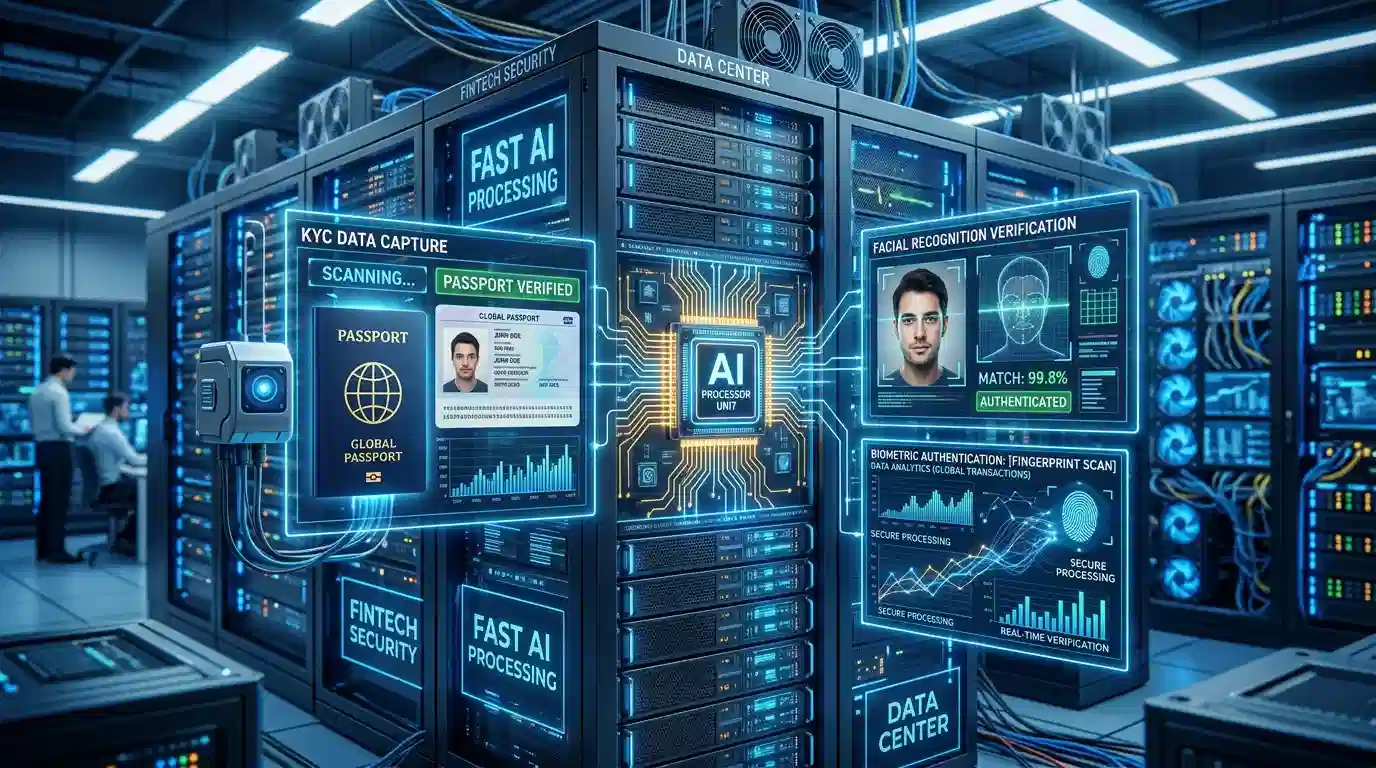 Biometric verification for casino registration